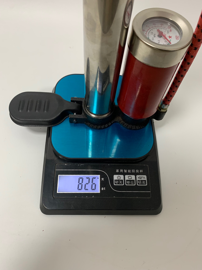 The old stainless steel high pressure pump Bicycle car inflator pump motorbike mountain bike pump