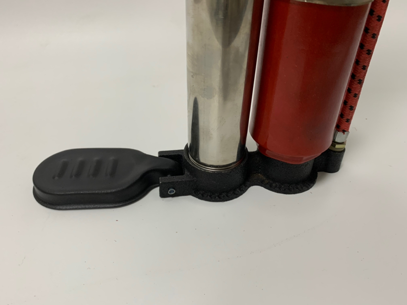 The old stainless steel high pressure pump Bicycle car inflator pump motorbike mountain bike pump