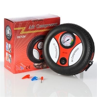 Car Automobile Air Pump Portable Mini Tire Pump Car Tire Electric Inflator Cigarette Lighter
