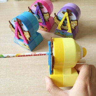Korean Creative Stationery Cartoon Student Pencil Sharpener Hand Sharpener Pencil Sharper Wholesale Korean Creative Stationery Cartoon Student Pencil Sharpener Hand Sharpener Pencil Sharper Wholesale
