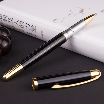 Ladies office Iridium metal neutral pen custom logo ballpoint pen office supplies pen manufacturers wholesale