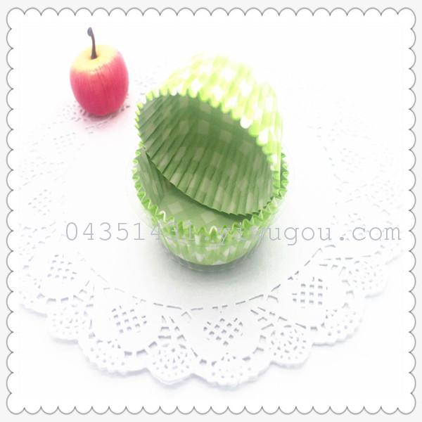 Cake bread base round paper cup high temperature greaseproof paper support