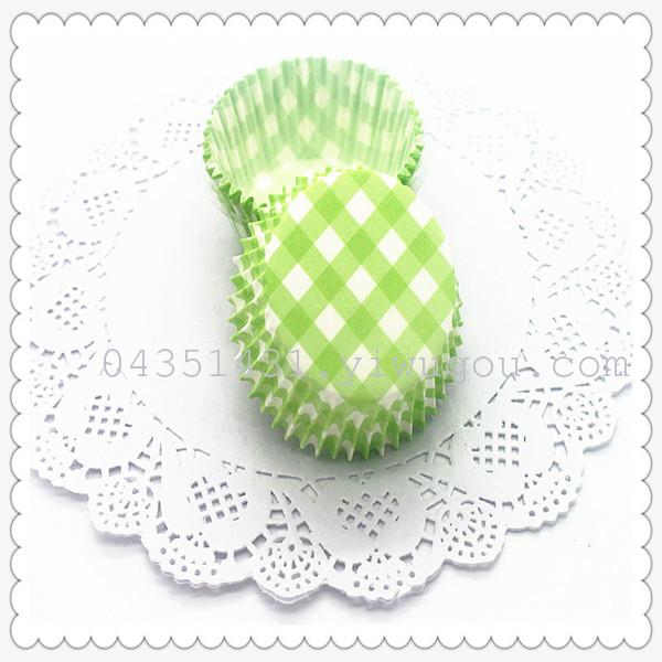 Cake bread base round paper cup high temperature greaseproof paper support
