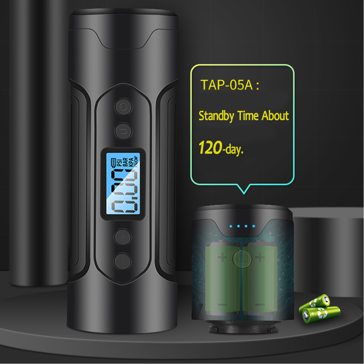 Multifunctional Wireless Smart Automobile Air Pump Portable Air Compressor 12V Tire Inflator
