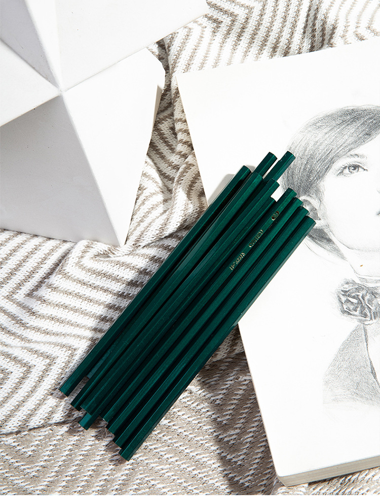 Deli Log Pencil HB for Pupils Exam Writing 2B Drawing Painting Log Exam Pencil Deli Log Pencil HB for Pupils Exam Writing 2B Drawing Painting Log Exam Pencil