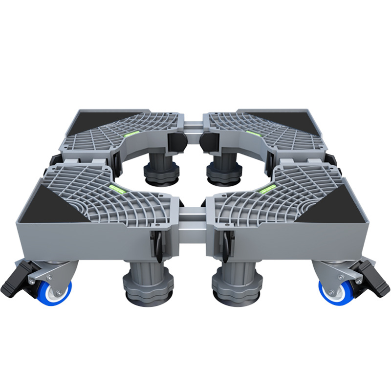 General Washing Machine Base Pulley Brake Lifting Mobile Base Bracket Storage Rack Wash Washing Machine Bracket