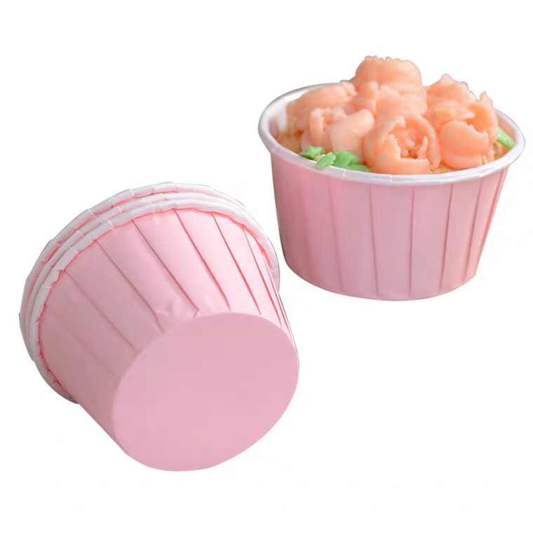 Paper Cup Cake Cup High Temperature Resistant Curling Muffin Cup Baking Mold Qi Feng Cake Anti-Oil Paper Paper Cups 50 Pieces Paper Cup Cake Cup High Temperature Resistant Curling Muffin Cup Baking Mold Qi Feng Cake Anti-Oil Paper Paper Cups 50 Pieces