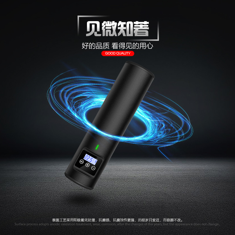 Factory Direct Sales Smart Wireless Air Pump Mini Convenient Bike Automobile Inflator Electric Blast Pump Cross Border