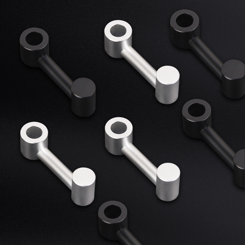 Hidden Creative Car Backrest Hook TikTok Hot Sale Seiko Frosted Pure Aluminum Alloy Super Load-Bearing 1 Pack