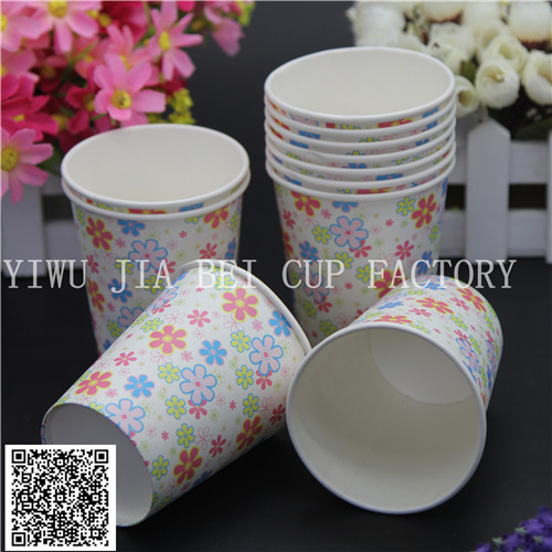 Disposable paper cup coffee cup cupcake paper cup advertising cup tea paper cup baking paper cup customized stock.