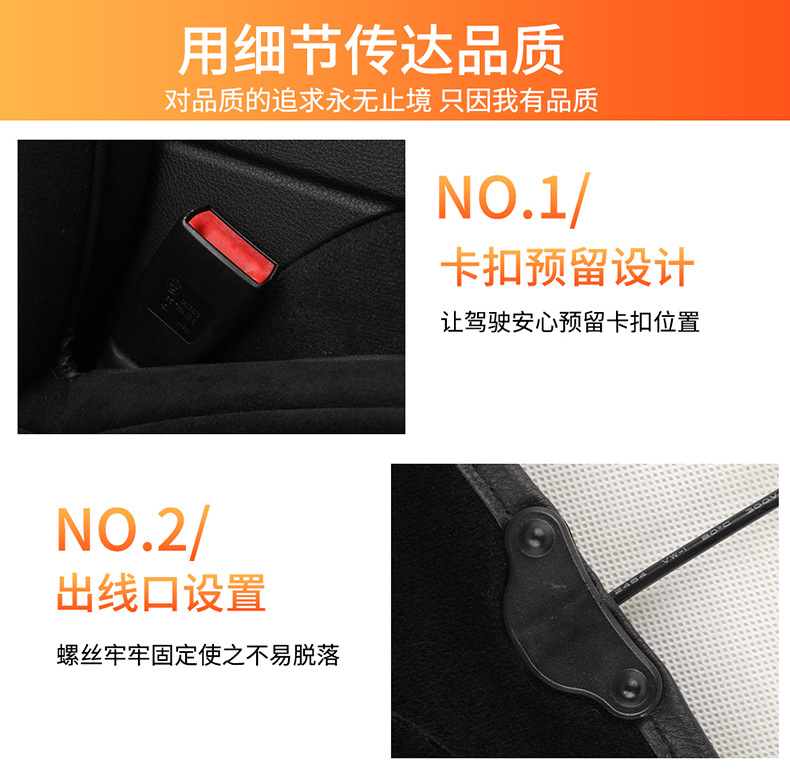 Auto Heating Cushion 12 V24v Universal Winter Plush Car-Mounted Heating Cushion Seat Back Electric Mattress Seat Cushion