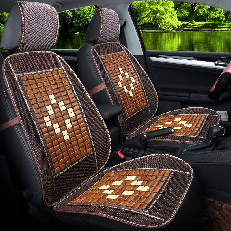 Automobile seat Summer general seat Cushion Breathable cool cushion wooden Bead back cushion wholesale