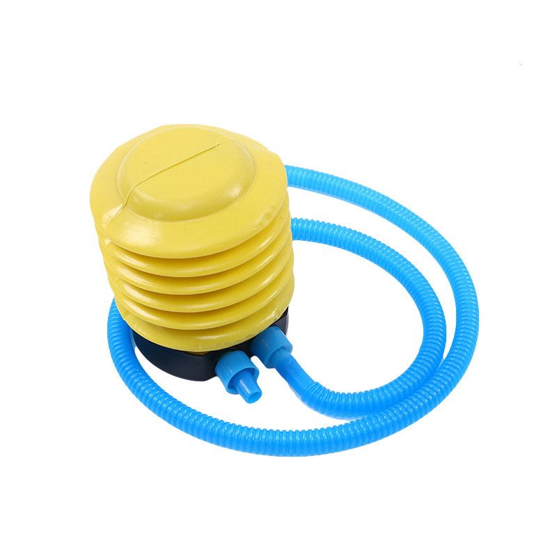Manufacturers direct foot step balloon inflator yellow inflator pump portable inflator wedding room layout supplies