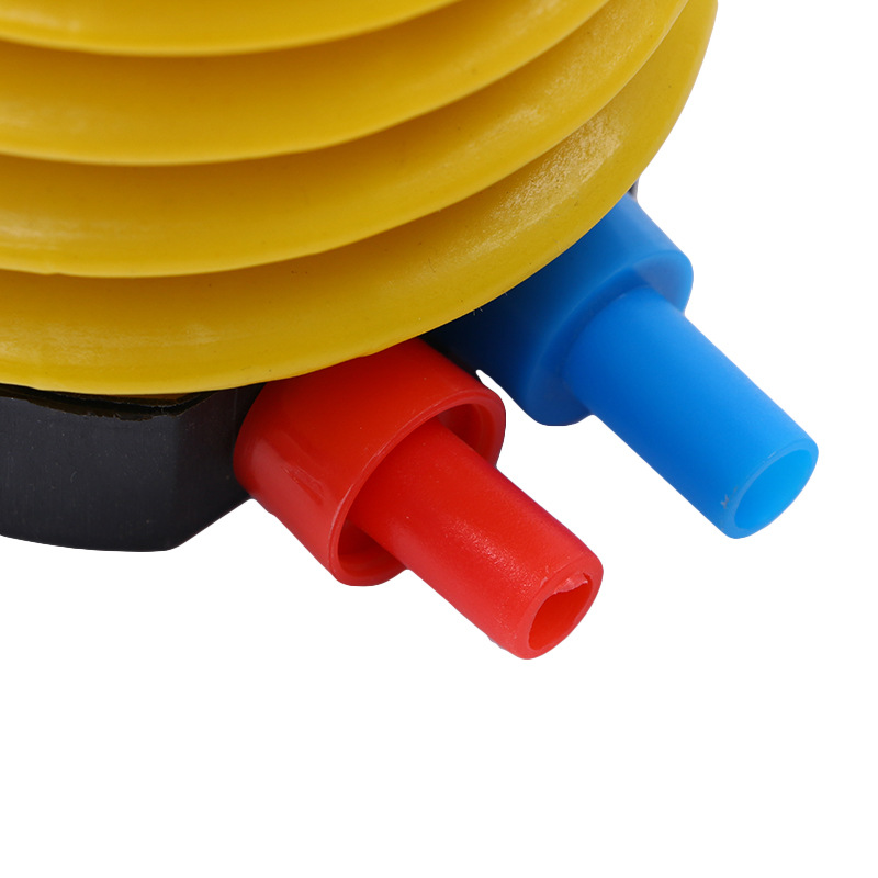 Manufacturers direct foot step balloon inflator yellow inflator pump portable inflator wedding room layout supplies