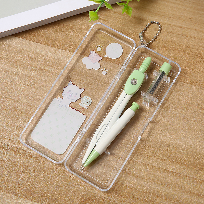 Korean Style New Student Studying Stationery Cute Cartoon Pattern Compasses Office Supplies Korean Style New Student Studying Stationery Cute Cartoon Pattern Compasses Office Supplies