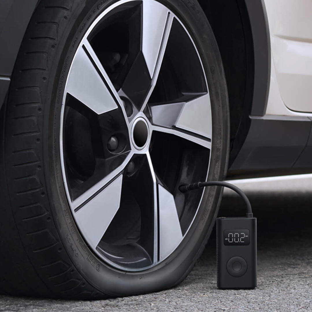 Portable MIJIA Inflatable Treasure 1S Electric Air Pump Car Inflator Car Tire Bicycle Tire Pump