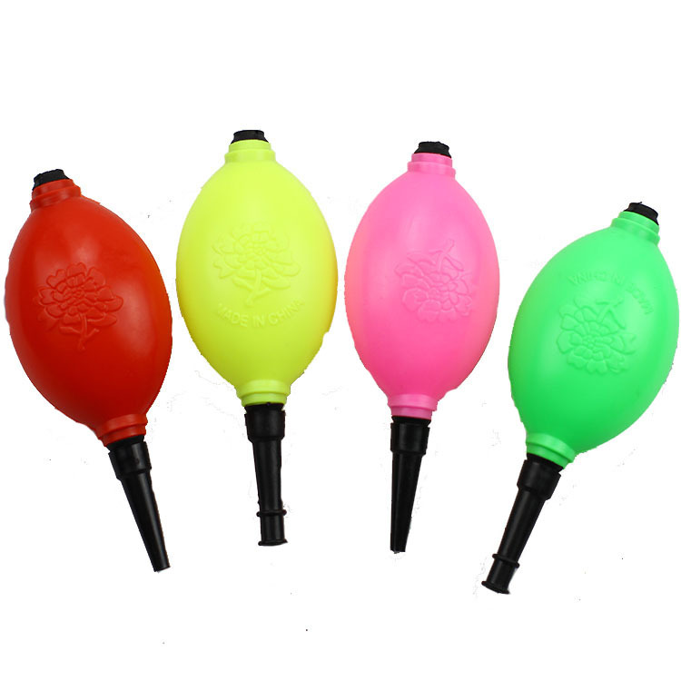 Manufacturer Pp Material Mini Pointed Small Hand Pinch Inflator Wholesale in Stock Direct Selling Small Tire Pump Miniature Plastic Inflator
