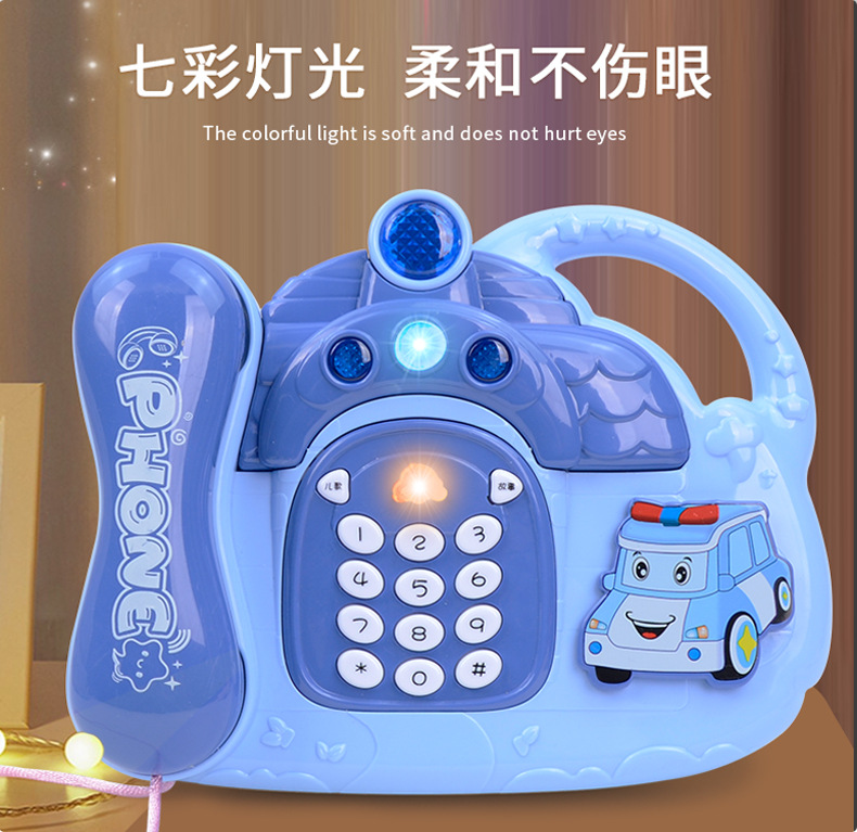 Simulation Landline Phone Toy Children's Sound and Light Music Electronic Keyboard Early Education Enlightenment Baby Music Piano Simulation Landline Phone Toy Children's Sound and Light Music Electronic Keyboard Early Education Enlightenment Baby Music Piano