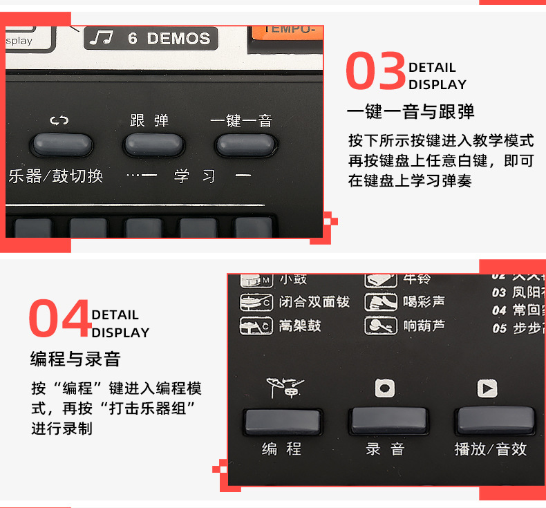 Children's Early Childhood Education Cartoon Animal Electronic Keyboard Mini Simulation Piano with Microphone Baby Musical Instrument Toys Wholesale Children's Early Childhood Education Cartoon Animal Electronic Keyboard Mini Simulation Piano with Microphone Baby Musical Instrument Toys Wholesale