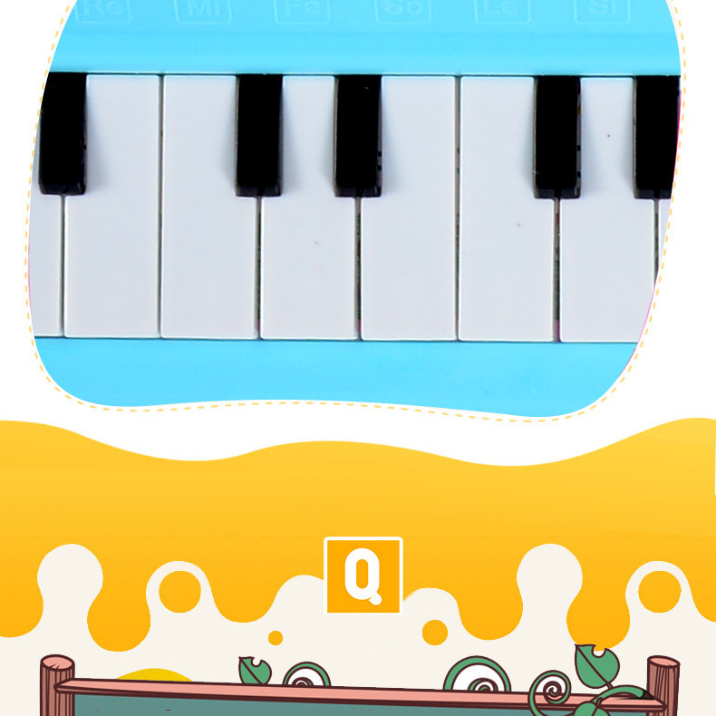 Children's Early Childhood Education Cartoon Animal Electronic Keyboard Mini Simulation Piano with Microphone Baby Musical Instrument Toys Wholesale Children's Early Childhood Education Cartoon Animal Electronic Keyboard Mini Simulation Piano with Microphone Baby Musical Instrument Toys Wholesale