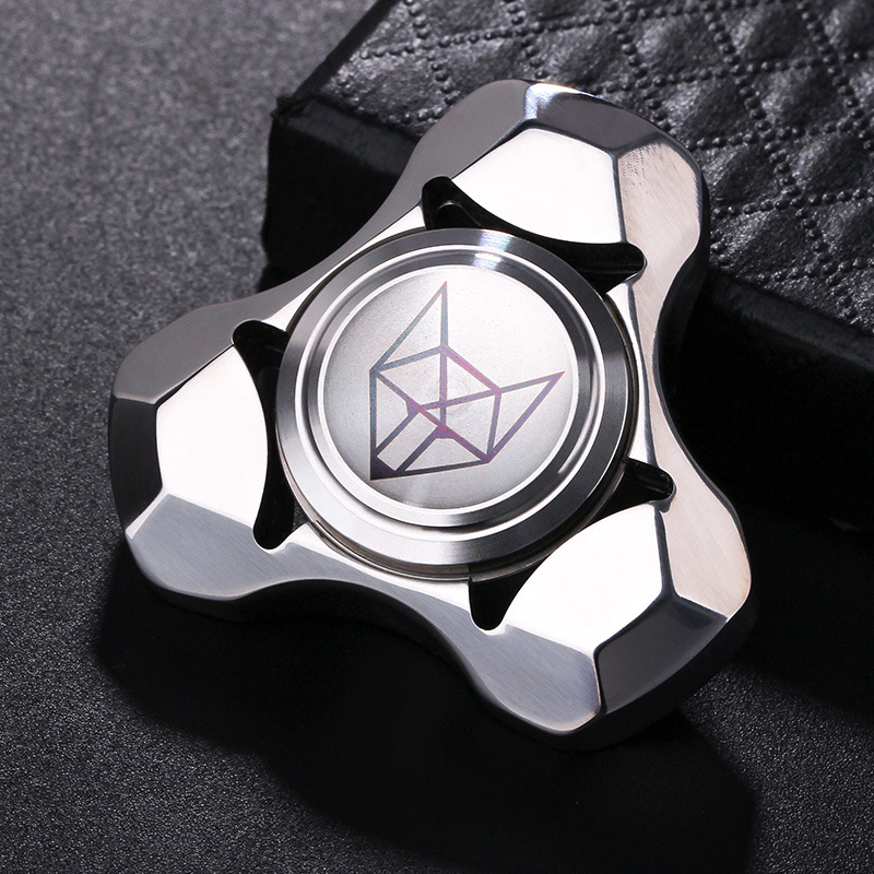 Tiger-Type Fingertip Gyro Inception Space Adult Stress Relief Toys Bearing Interfinger Spiral EDC Egyptian Worm Fox