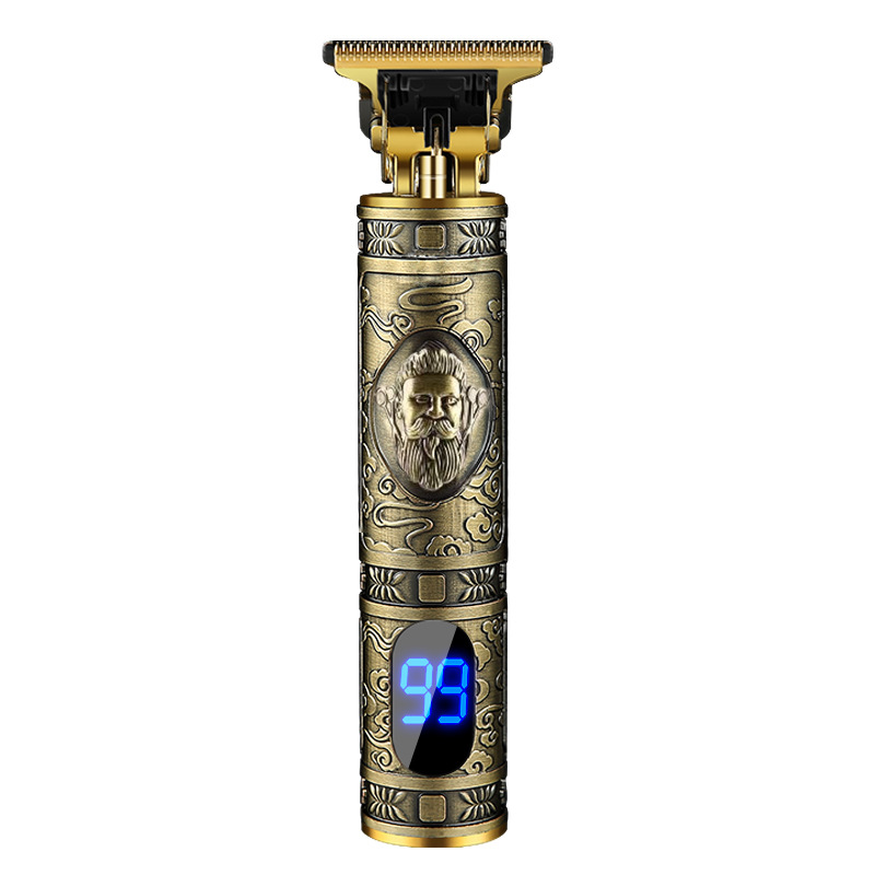 Hair Cutter Electric Hair Clipper Electric Clipper Oil Head Carved Adult Razor Bald Head Hair Scissors Rechargeable
