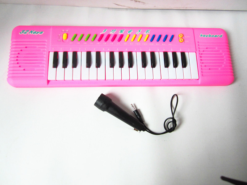 32 key multi-function music electronic keyboard with microphone English color box 5032 32 key multi-function music electronic keyboard with microphone English color box 5032