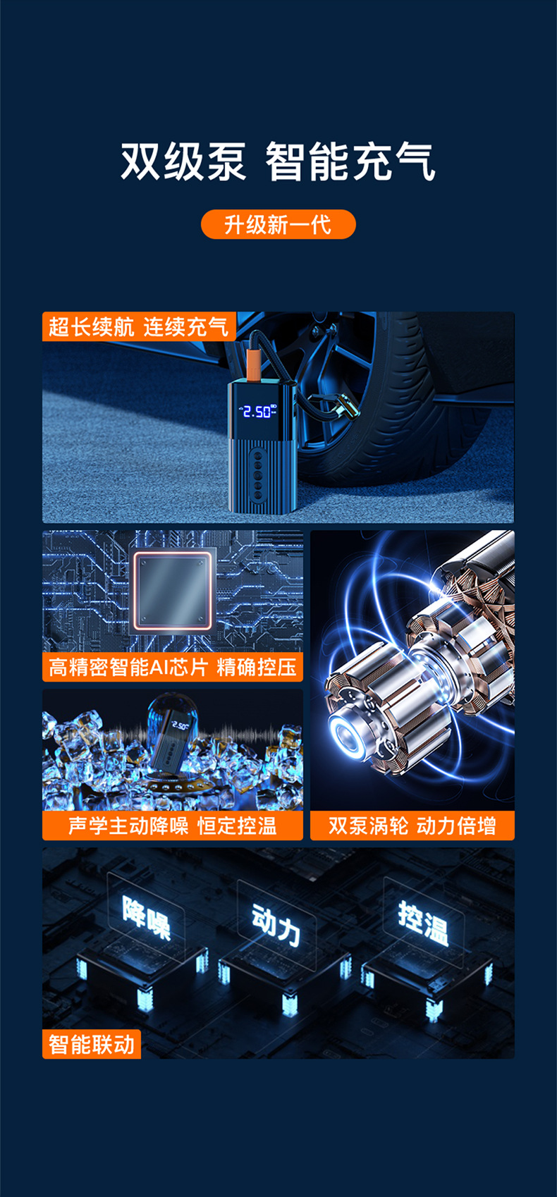 Portable Mini Air Pump Multifunctional Vehicle Digital Display Inflator Tire Pressure Monitoring Tire Tire Pump Portable Mini Air Pump Multifunctional Vehicle Digital Display Inflator Tire Pressure Monitoring Tire Tire Pump