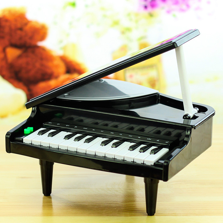 Children&#039;s Electronic Keyboard Support One Piece Dropshipping Foreign Trade Popular Style 3-7 Years Old Children Early Education Educational Toys Music Little Piano Pattern