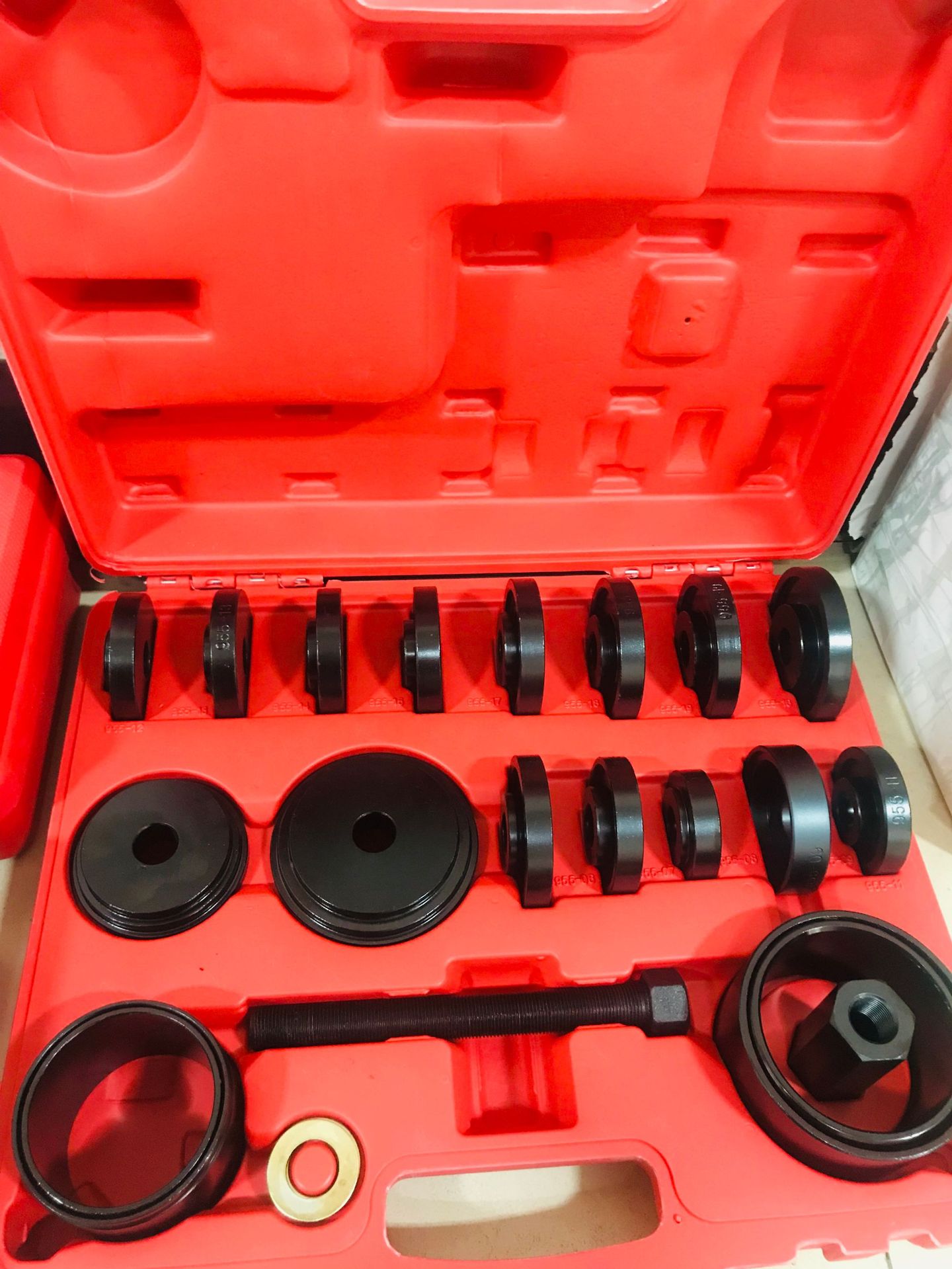 23-Piece Detachable-Free Elevation Peilin Stripping Attachment Car Peilin Disassembly and Assembly Set Bearing Remover