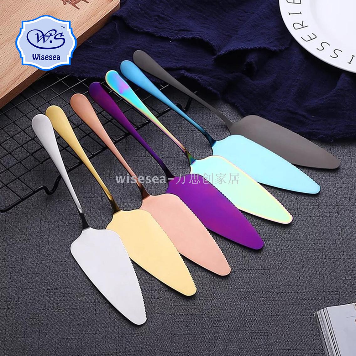 STAINLESS STEEL COLOURFUL CAKE CUTTER PIZZA CUTTER