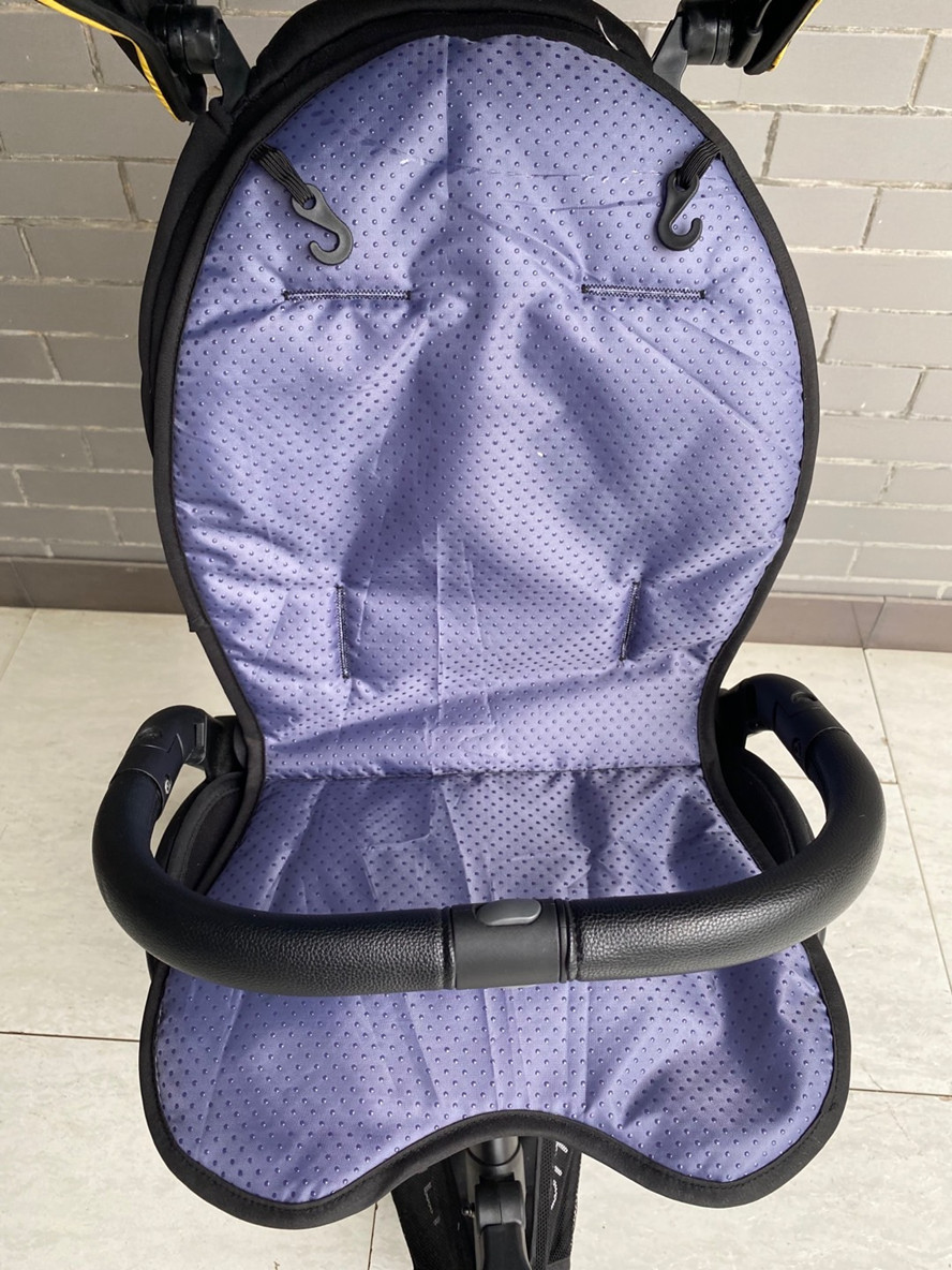 Baby Walking Car Seat Cushion Baby Walking Artifact Washing Cloth Cover Back Cushion Baby Stroller Cotton Cushion Seat Cushion