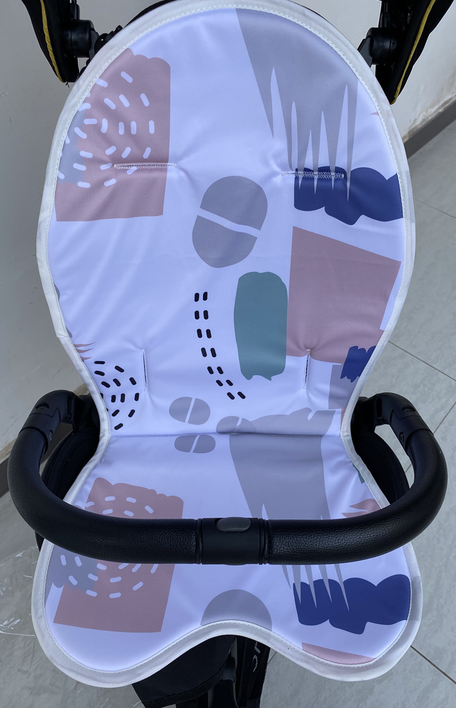 Baby Walking Car Seat Cushion Baby Walking Artifact Washing Cloth Cover Back Cushion Baby Stroller Cotton Cushion Seat Cushion