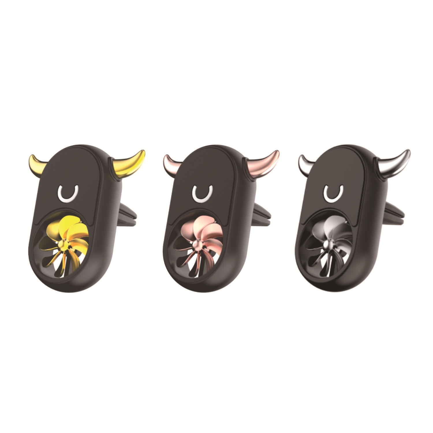 Cross-Border Horn Car Vent Magnetic Mobile Phone Bracket Aromatherapy on-Board Bracket Decoration Gift Wholesale