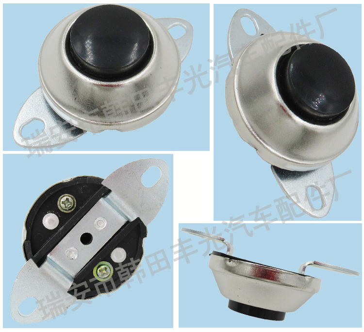 Factory Direct Sales Universal Car YW-1204 Horn Button Switch Electroplated Silver White Iron Button Switch Factory Direct Sales Universal Car YW-1204 Horn Button Switch Electroplated Silver White Iron Button Switch