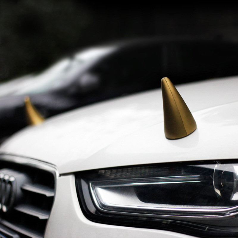 [Car Search Tool] Ask Children's Car 3D Decorative Stickers Anti-Collision Devil Horn Small Sapling Small Tentacles