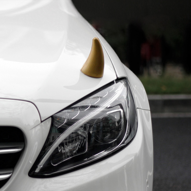 [Car Search Tool] Ask Children's Car 3D Decorative Stickers Anti-Collision Devil Horn Small Sapling Small Tentacles