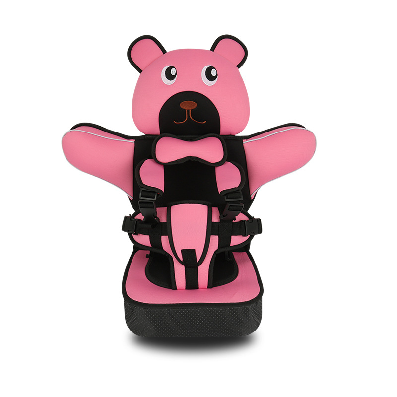 Simple Children&#039;s Non-Safe Seat Cushion Non-for Cars Portable Back Belt 0-4 3-12 Years Old