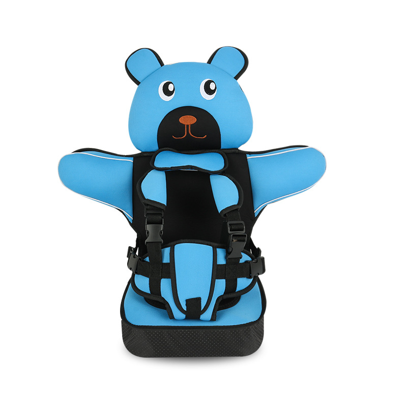 Simple Children's Non-Safe Seat Cushion Non-for Cars Portable Back Belt 0-4 3-12 Years Old