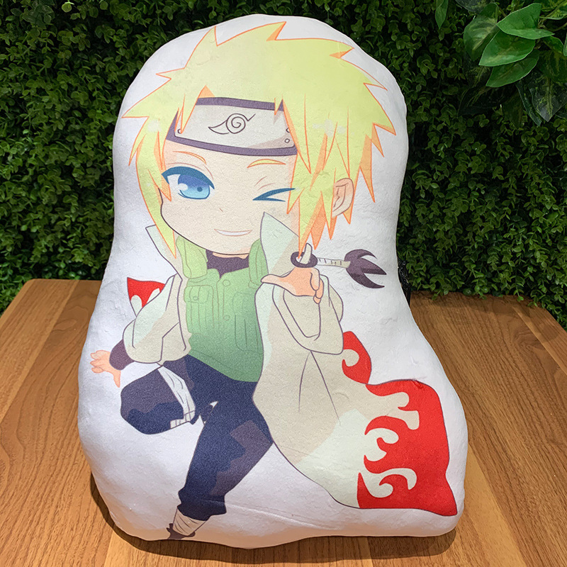 Two-Dimensional Anime Peripheral Derivatives Naruto Sasuke Naruto Special-Shaped Pillow Office Company Back Cushion/Seat Cushion