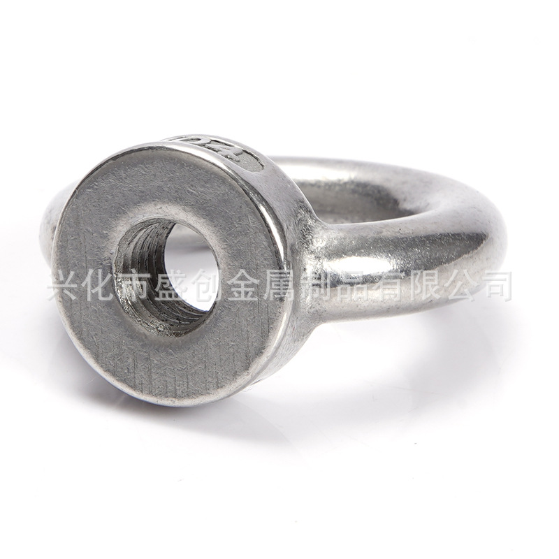 Shengchuang 304 Stainless Steel Rings Screw M3-M48 Ring Nut Lifting Ring Bolt Customized