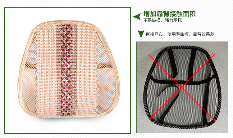 CrossBorder Four Seasons Universal Automotive Waist Cushion Office Chair Sofa Seat Back Cushion Waist Cushion