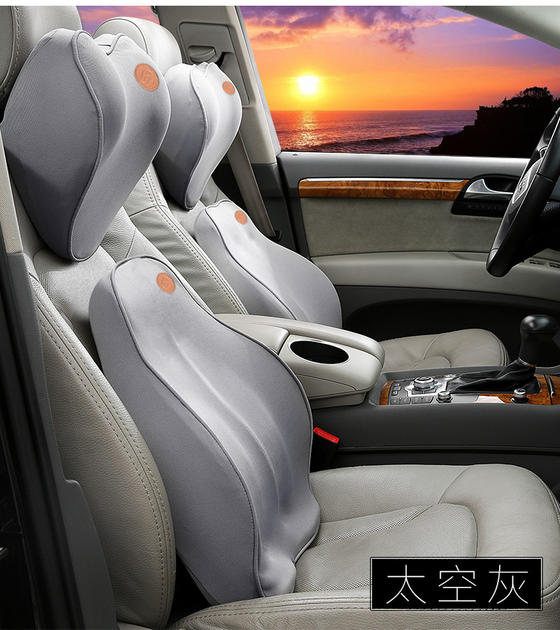 Support Waist Support Car Seat Back Cushion Memory Foam Waist Support Waist Cushion Four Seasons Sponge Waist Pillow