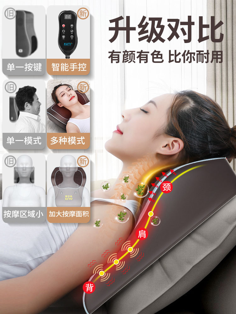 Lumbar Support Pillow Massage Back Seat Cushion Waist Pad Car Cushion Ergonomic Back Cushion Office Waist Support Cushion Lumbar Support Pillow Pad