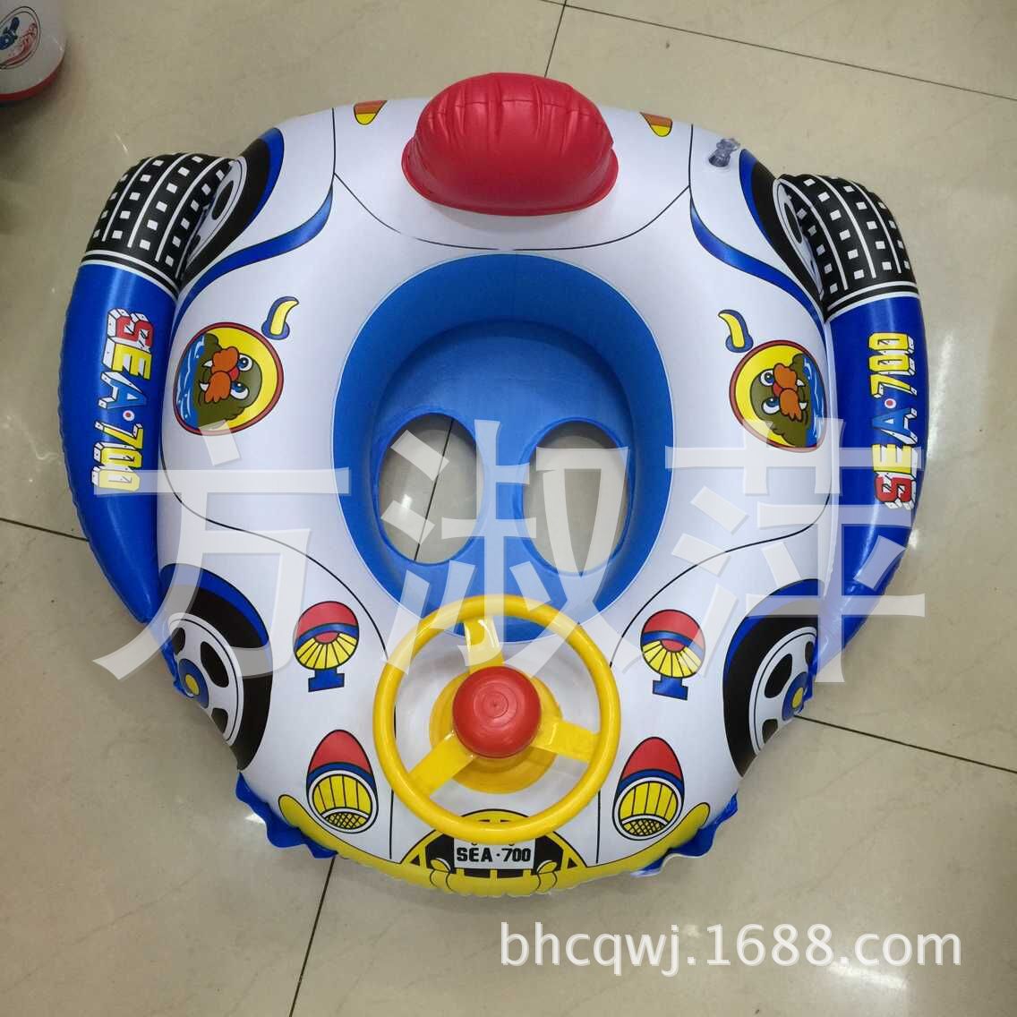 PVC Inflatable Toy Swimming Ring Car Horn Boat Steering Wheel Boat Children 'S Water Sports Goods Life Buoy Playing Water PVC Inflatable Toy Swimming Ring Car Horn Boat Steering Wheel Boat Children 'S Water Sports Goods Life Buoy Playing Water