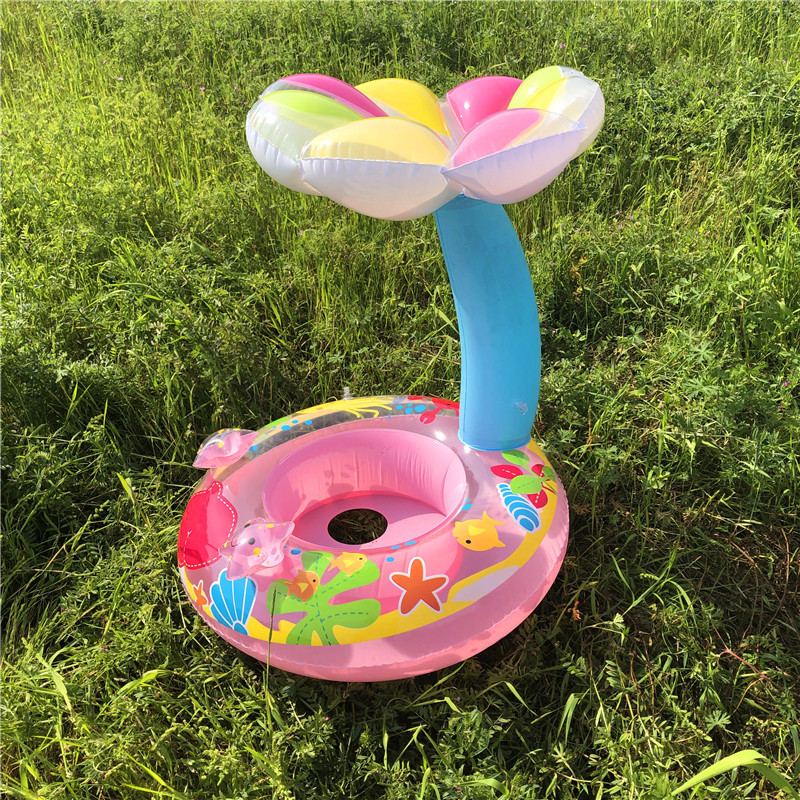 Large Thickened Car Horn Boat Infant Children Swimming in Water Pedestal Ring Steering Wheel Cross-Border Swimming Ring with Canopy Large Thickened Car Horn Boat Infant Children Swimming in Water Pedestal Ring Steering Wheel Cross-Border Swimming Ring with Canopy
