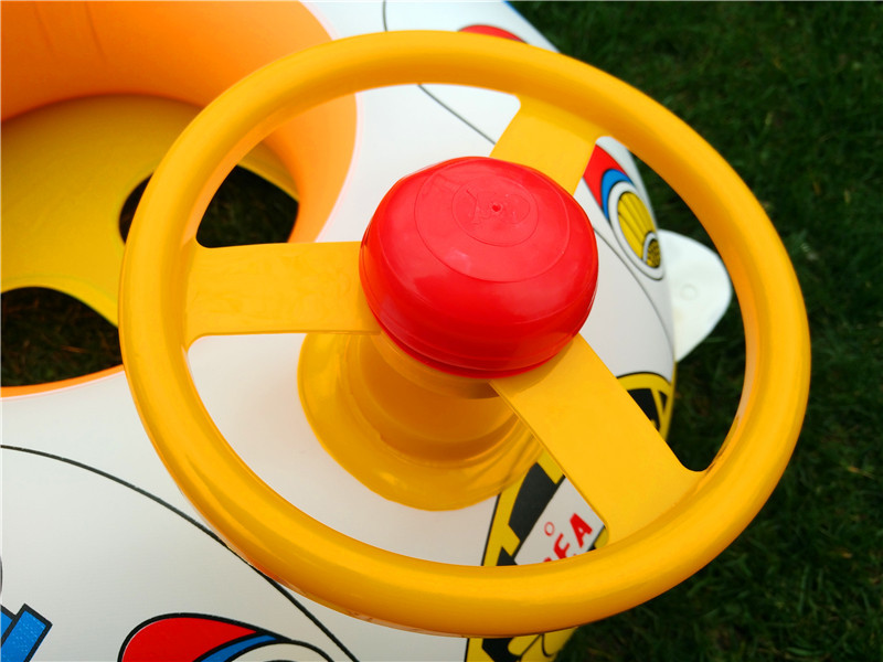 Large Thickened Car Horn Boat Infant Children Swimming in Water Pedestal Ring Steering Wheel Cross-Border Swimming Ring with Canopy Large Thickened Car Horn Boat Infant Children Swimming in Water Pedestal Ring Steering Wheel Cross-Border Swimming Ring with Canopy