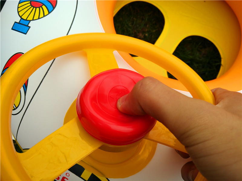 Large Thickened Car Horn Boat Infant Children Swimming in Water Pedestal Ring Steering Wheel Cross-Border Swimming Ring with Canopy Large Thickened Car Horn Boat Infant Children Swimming in Water Pedestal Ring Steering Wheel Cross-Border Swimming Ring with Canopy