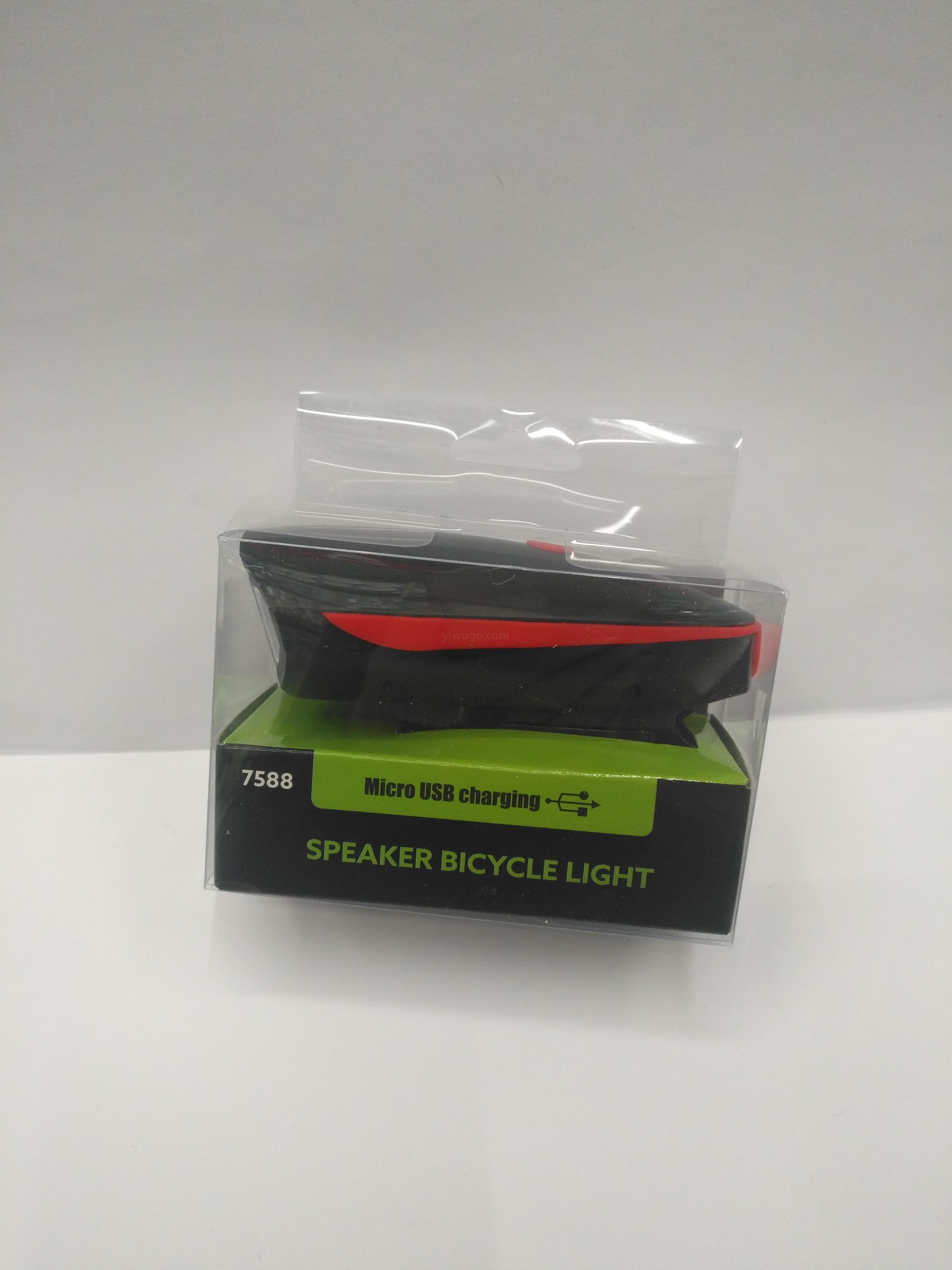 Hot-selling bicycle lights horn lights, USB charging car lights, warning lights safety lights, bicycle equipment