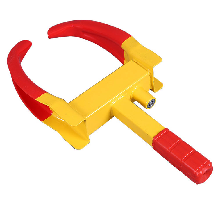 Horn Wheel Lock Small and Medium Car Tire Lock Independent Packaging Vehicle Anti-Theft Lock Open Wheel Lock Manufacturer